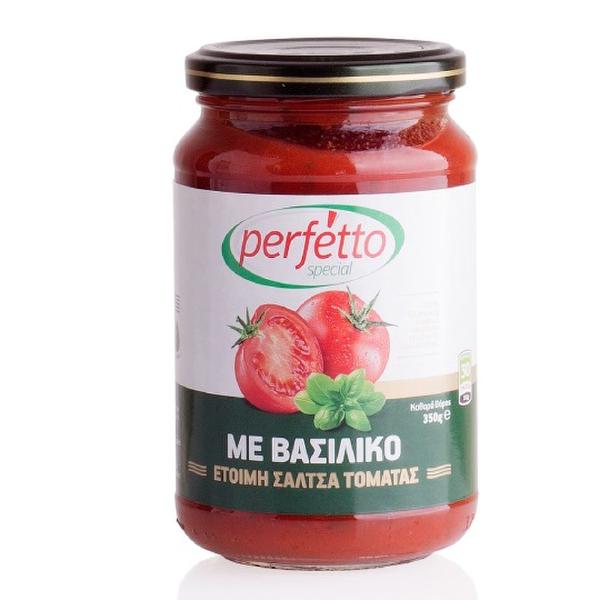 Соус томатный с базиликом, Perfetto special, 350 гр
