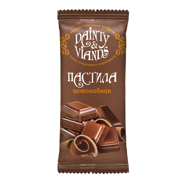 Батончик-пастила шоколадная "Dainty & Viands", 40 г